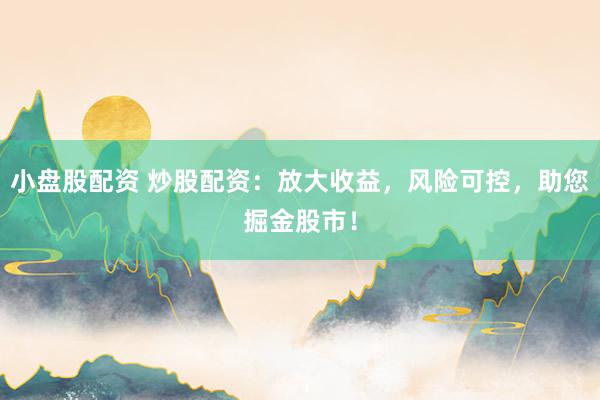 小盘股配资 炒股配资：放大收益，风险可控，助您掘金股市！
